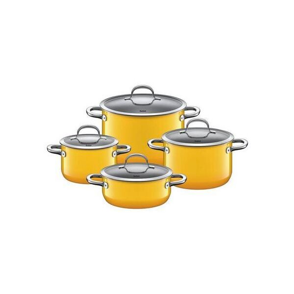

Wmf Fusiontec Mineral Zestaw Garnków 4 Części Żółty Bez Niklu (515025290)