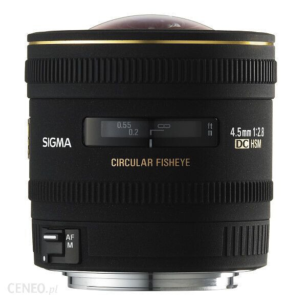 

Объектив Sigma 4.5mm f/2.8 EX DC CIRCULAR FISHEYE HSM (Nikon)
