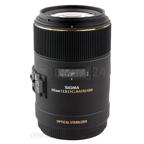 

Объектив Sigma 105mm f/2.8 EX DG Macro OS HSM (Canon)