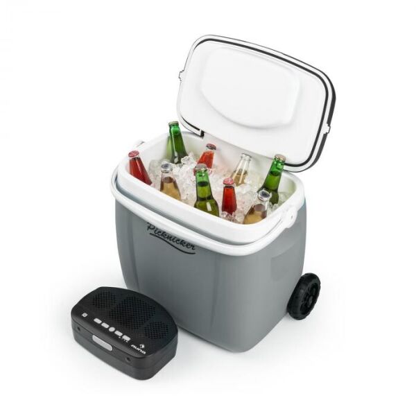 

Auna Picknicker Trolley Music Cooler Przenośna Chłodziarka Na Kółkach 36L Głośni