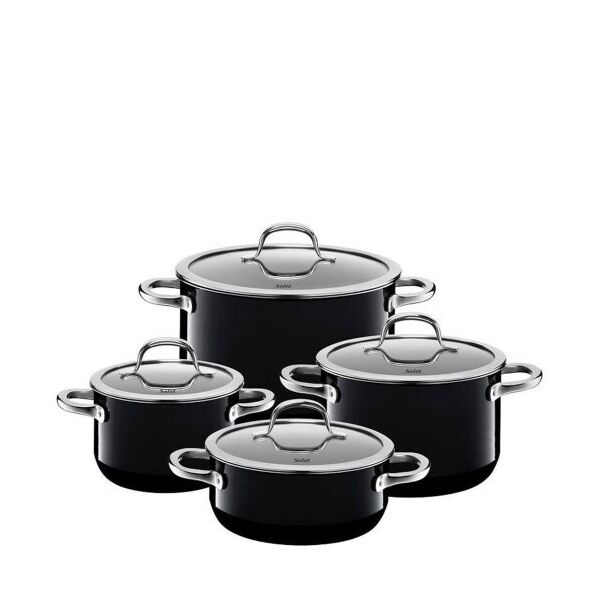

Silit Sil Zestaw 4 Garnków Passion Black