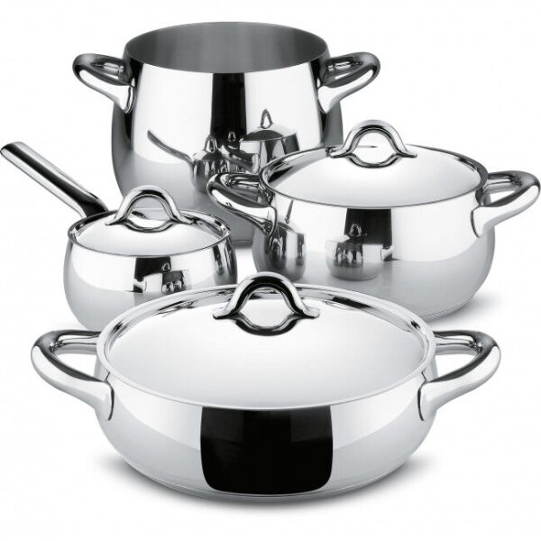 

Alessi Mami zestaw garnków, 7 elementów SG100S7