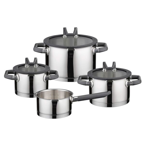 

Elo zestaw garnków black pearl zestaw garnków 7 el 30004