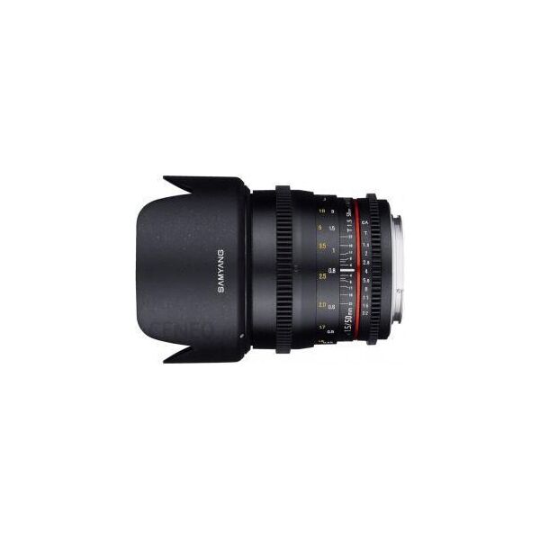 

Объектив Samyang 50mm T1.5 V-DSLR AS UMC (Fujifilm X)