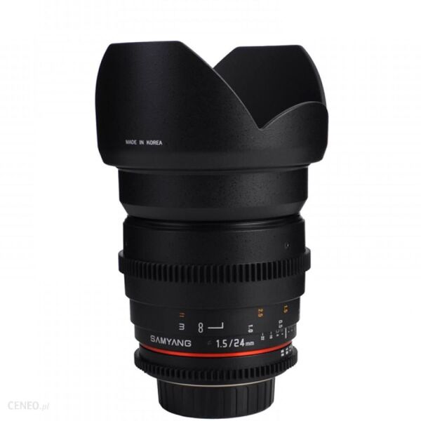 

Объектив Samyang 24mm T1.5 V-DSLR ED AS IF UMC II (Sony E)