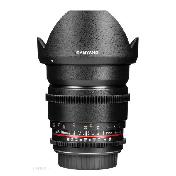 

Объектив Samyang 16mm T2.2 V-DSLR ED AS UMC CS (Canon)