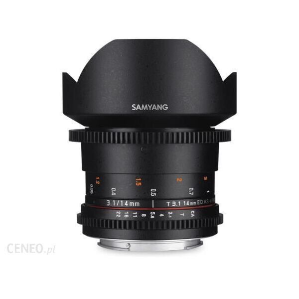 

Объектив Samyang 14mm T3.1 V-DSLR ED AS IF UMC II (Fujifilm X)