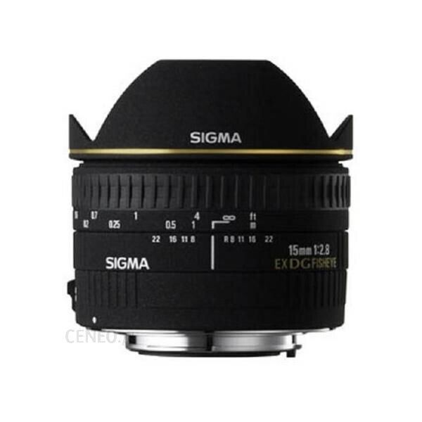 

Объектив Sigma 15mm f/2.8 EX DG Fisheye (Canon)