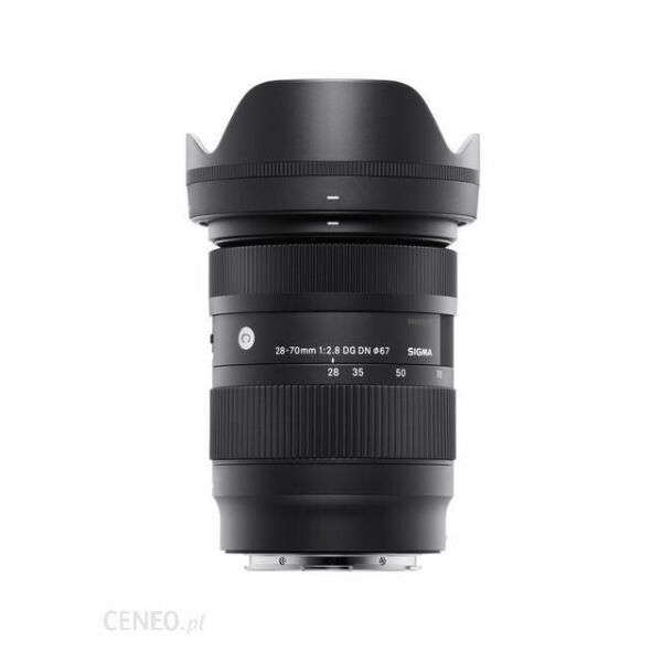 

Объектив Sigma czarny 28-70mm f/2.8 DG DN I Contemporary (Sony E)