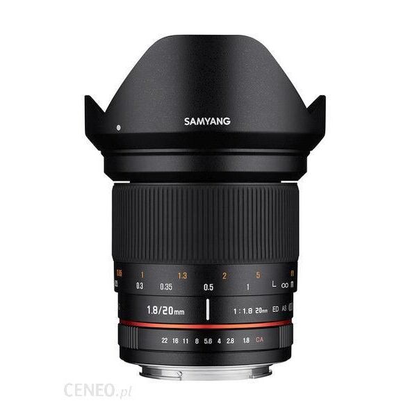 

Объектив Samyang 20mm f/1.8 ED AS UMC (Canon)