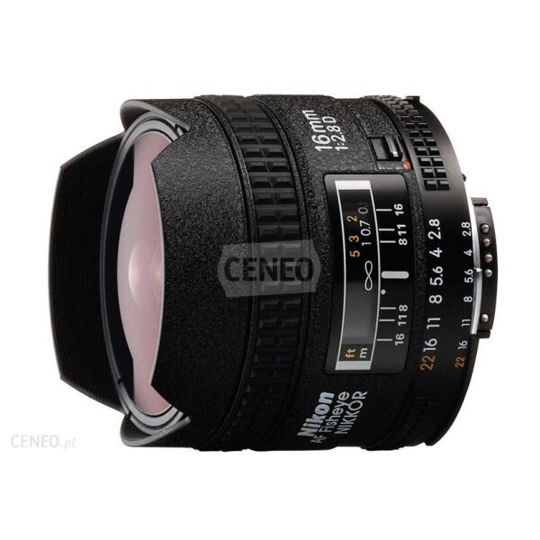 

Объектив Nikkor AF 16mm f/2.8D fisheye (JAA626DA)
