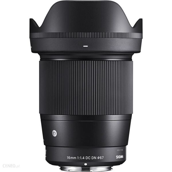 

Объектив Sigma 16mm f/1.4 DC DN Contemporary MFT (Sony E)