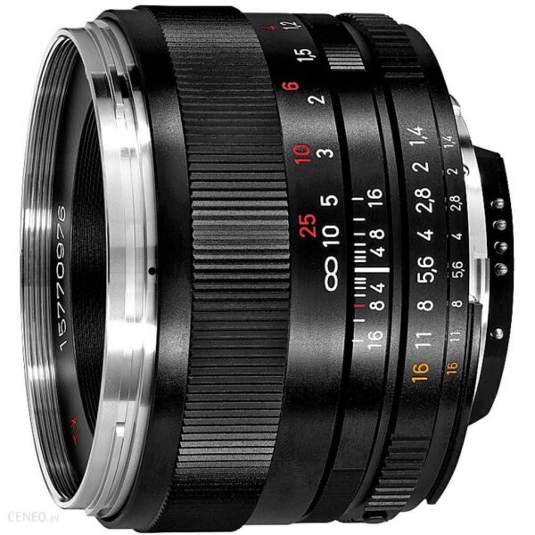 

Объектив Carl Zeiss 50mm f/1.4 Planar z procesorem CPU Nikon (1767-825)