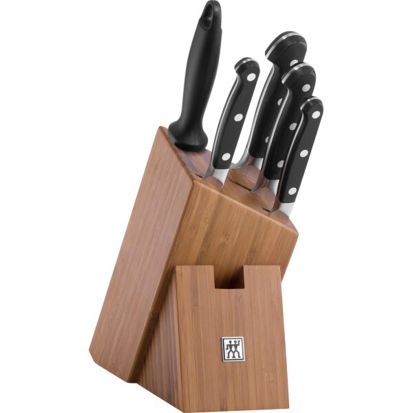 Zwilling 4 noży w bloku bambusowym (350680020)
