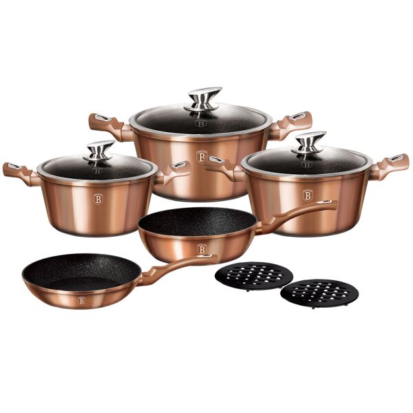 

Berlinger Haus Garnki Metallic Line Rose Gold 10El (BH1220N)