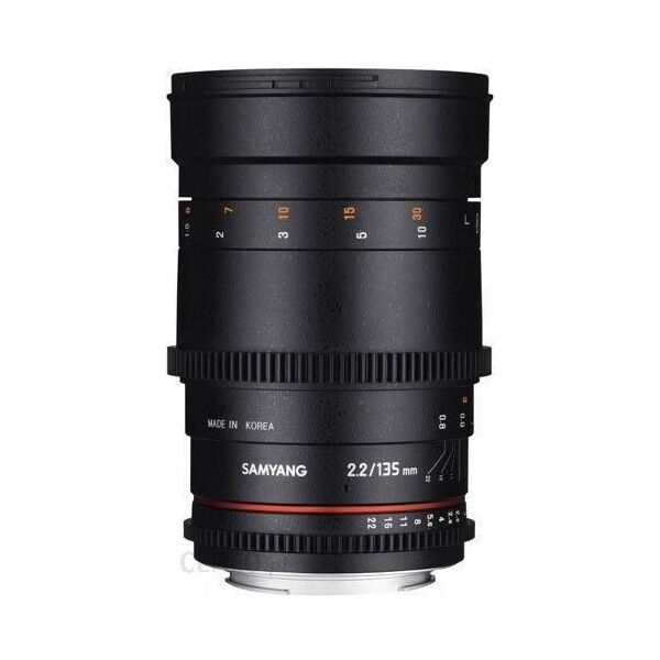 

Объектив Samyang 135mm T2.2 ED UMC V-DSLR (Nikon)