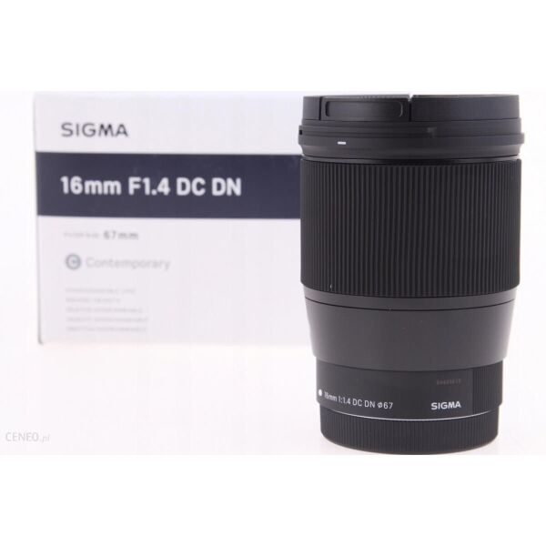 

Объектив Sigma C AF 16mm f/1,4 DC DN Canon M