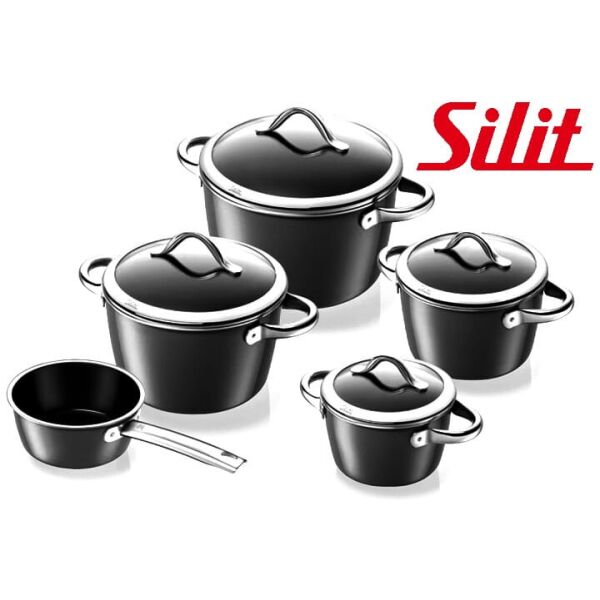 

Silit zestaw garnków vitaliano nero 5 el 21185011