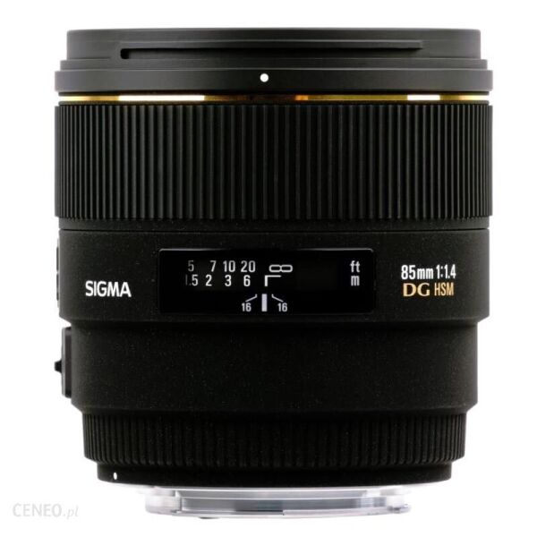 

Объектив Sigma 85mm f/1.4 EX DG HSM Nikon-AF (02292)