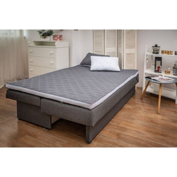 

Матрас топпер «Rain» Gray-White collection 80х200 Family sleep Тонкие матрасы