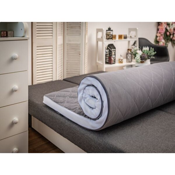 

Матрас топпер «Sky» Gray-White collection 150х200 Family sleep Тонкие матрасы