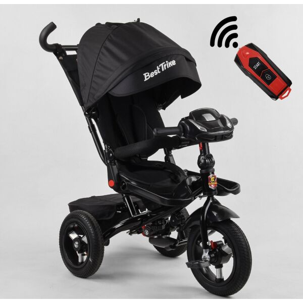 

Велосипед 3-х колёсный YLT 6088 F - 606-77 Best Trike черный 04543