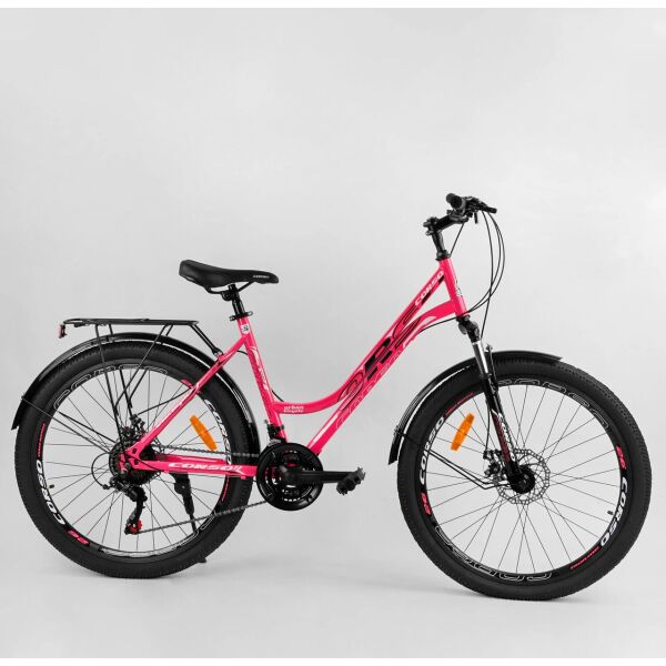 

Велосипед Спортивный CORSO «URBAN» 26" дюймов 69052 розовый 04715