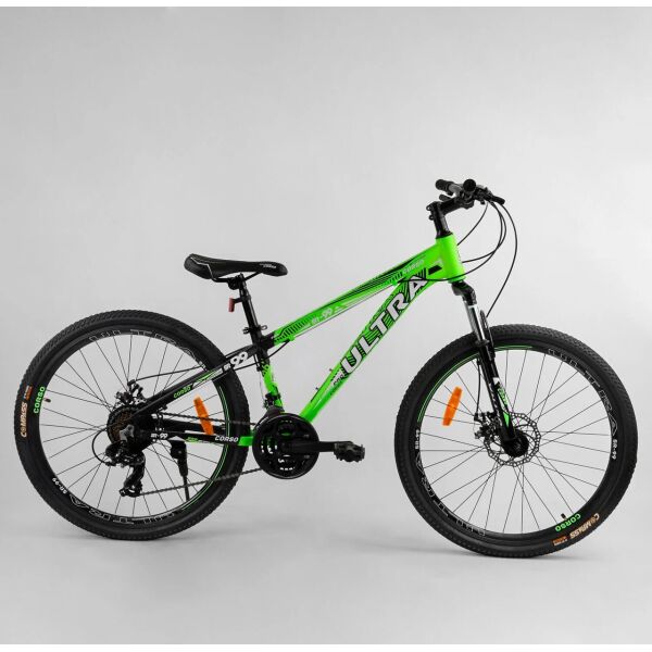 

Велосипед Спортивный CORSO «ULTRA» 26" дюймов 25983 зеленый 04721