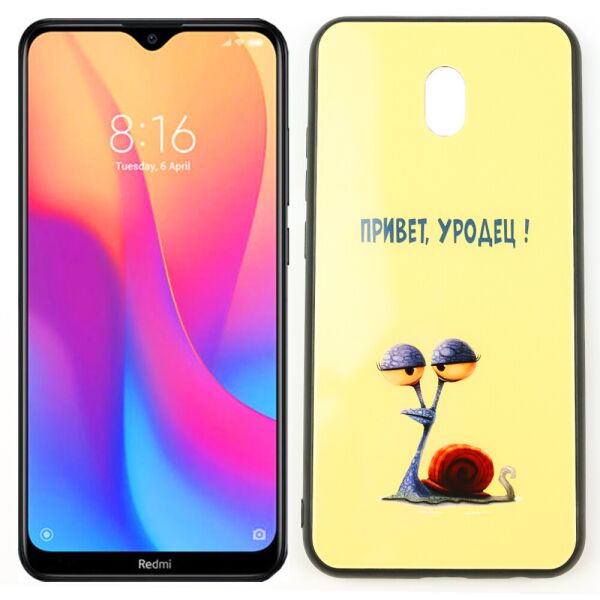

Чехол Joke series для Xiaomi Redmi 8a Привет у....ц