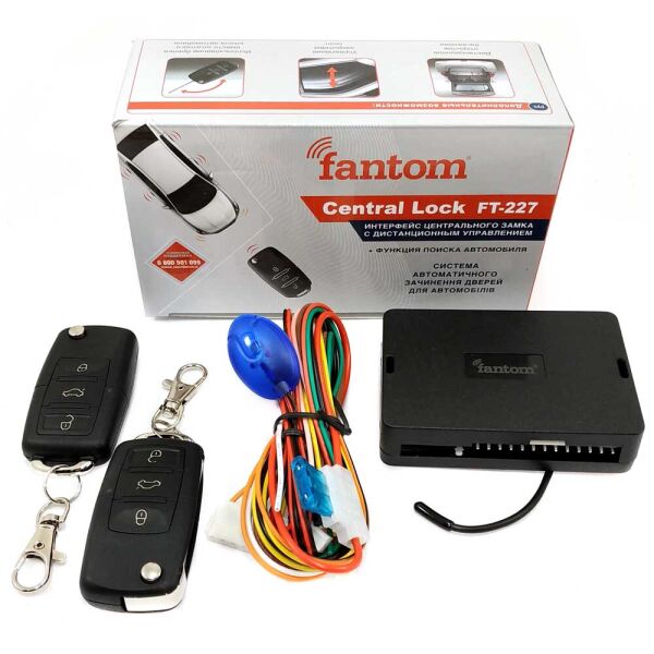 

Дистанционное управление центральным замком Fantom FT-227