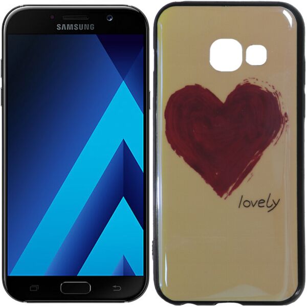 

Чехол U-Like Picture series для Samsung A520 (A5 2017) Heart Blue