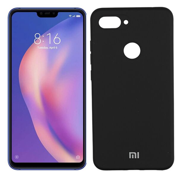 

Чехол Soft Case для Xiaomi Mi8 Lite Черный FULL