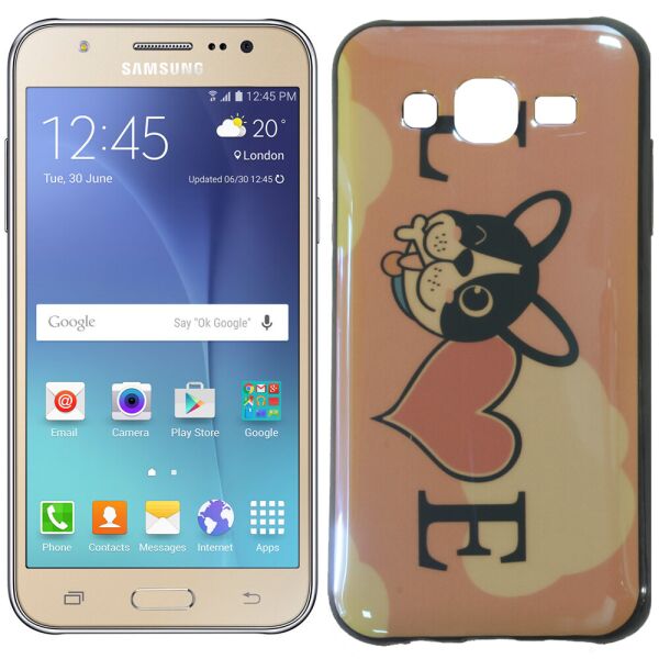

Чехол U-Like Picture series для Samsung J700 Love Pink