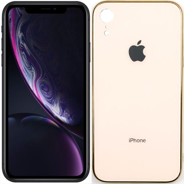 

Чехол U-Like Glossy Logo series для iPhone Xr Золотой