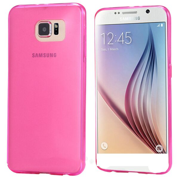 

Чехол Silicone Case для Samsung G920 (S6) Pink
