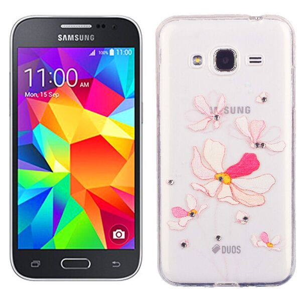 

Чехол Lucent Diamond Case для Samsung G360 Iris (Pink)