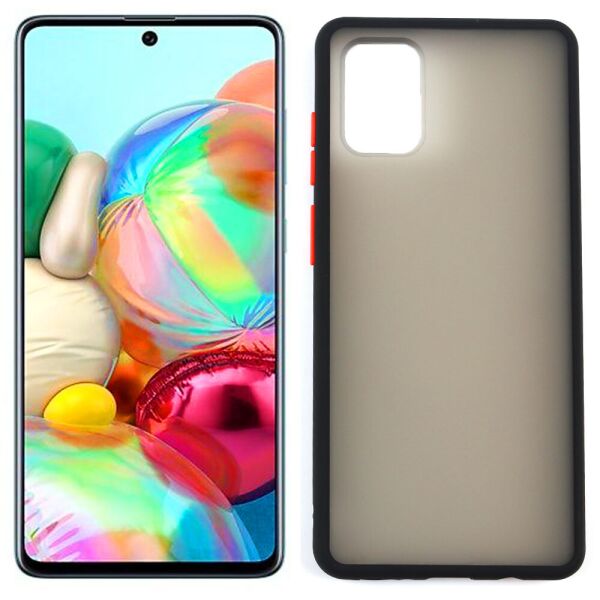 

Чехол MATT CASE для Samsung A71 Galaxy A715 Чёрный