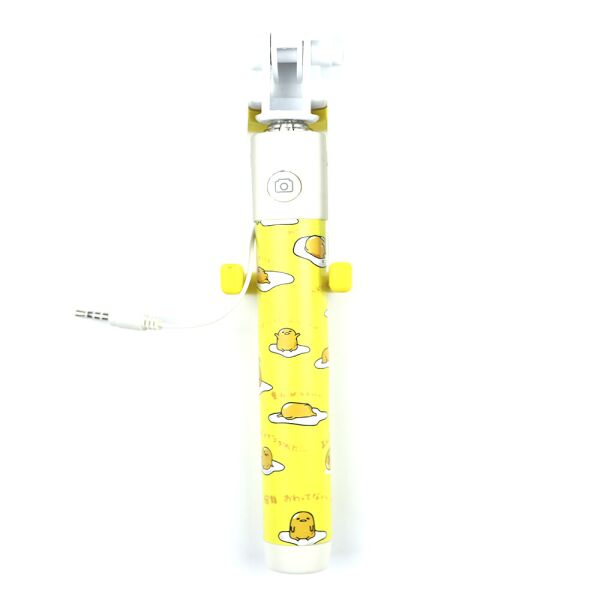 

Монопод selfie Cartoon Yellow + кнопка через 3,5"