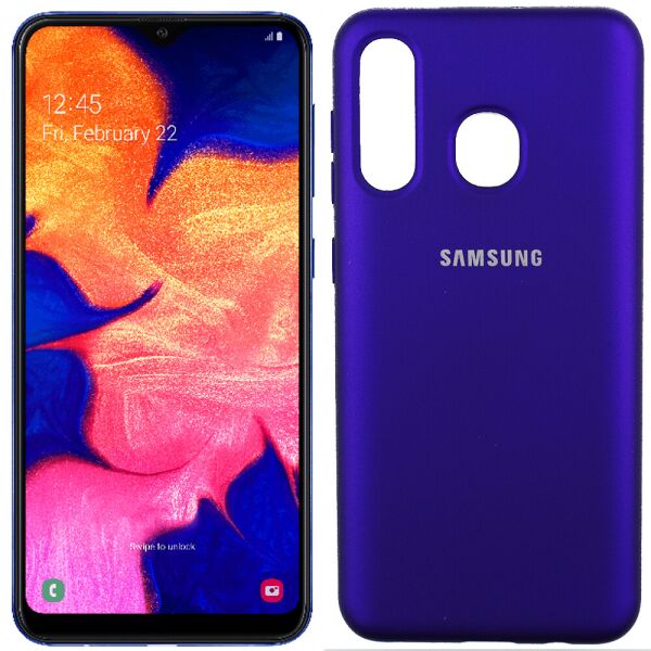 

Чехол Soft Case для Samsung A30 2019 Фиолетовый FULL