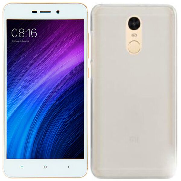 

Чехол Silicone Case для Xiaomi Redmi Note 4 White