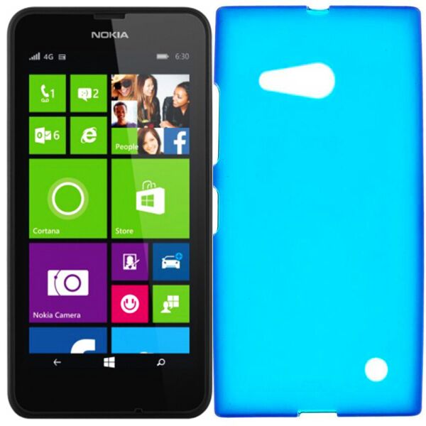 

Чехол Silicone Case для Nokia 730 Blue