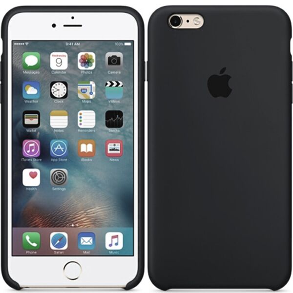 

Чехол силиконовый для iPhone 6/6s Plus Чёрный