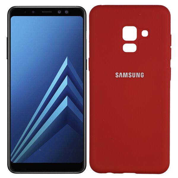 

Чехол Soft Case для Samsung A8 2018 (A530) Красный FULL