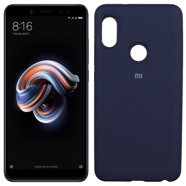 

Чехол Soft Case для Xiaomi Redmi Note 5 Pro Синий FULL