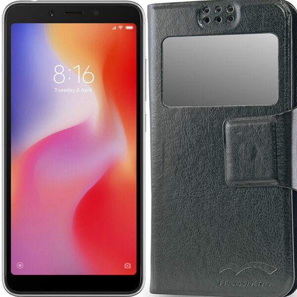 

Чехол книжка Universal Mobiking Spring 5,0" Чёрный