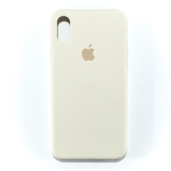 

Чехол силиконовый для iPhone X/Xs Молочный