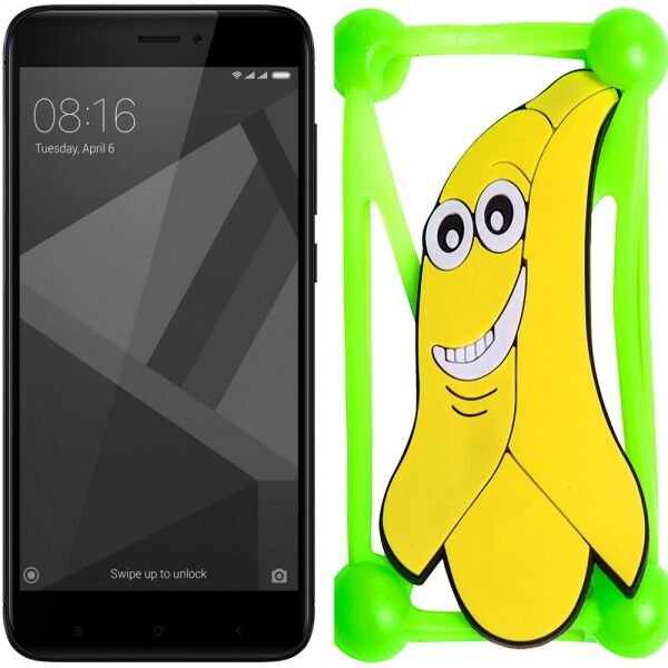 

Чехол Universal Soft Touch Cover Banana Green
