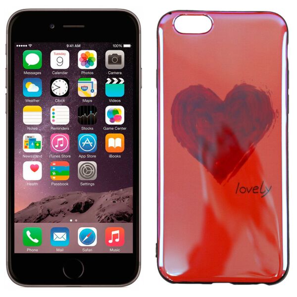 

Чехол U-Like Picture series для iPhone 6/6S Heart Pink