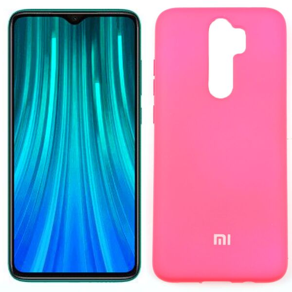 

Чехол Soft Case для Xiaomi Redmi Note 8 Pro Ярко малиновый FULL