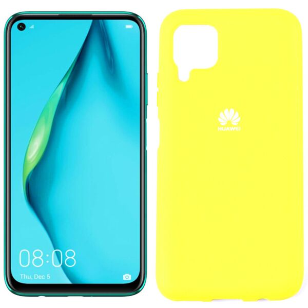 

Чехол Soft Case для Huawei P40 Lite Ярко жёлтый FULL